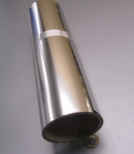 301 Stainless Steel Sheet Shim, .002″ (+/-.0002″) x 12.0″ x 10 Foot Length