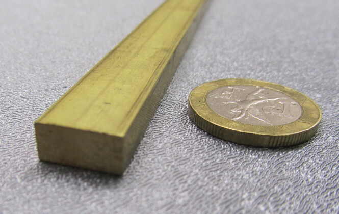 360 Brass Flat Bar 5/16″ Thick x 1/2″ Wide x 72.0″ Length
