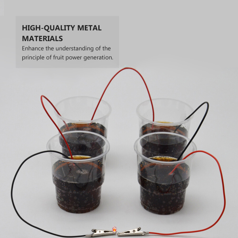 2 Sets Generation Experiment Materials Child DIY Battery Science