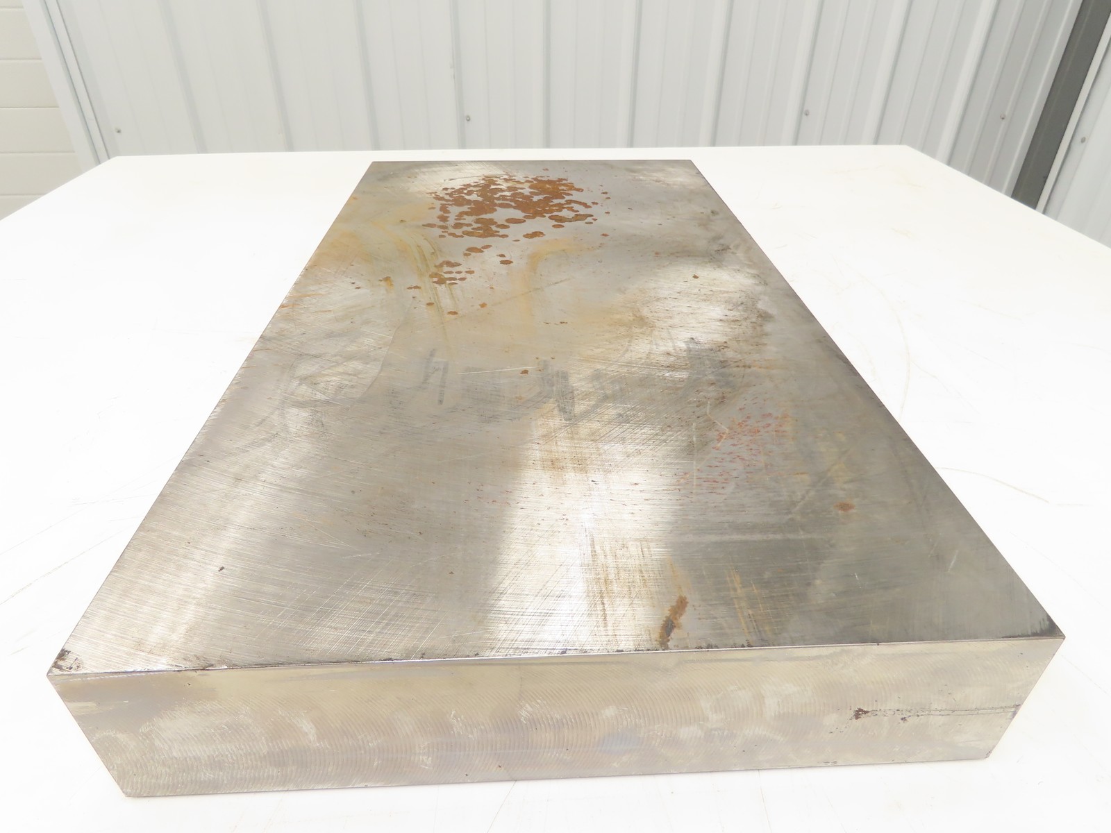 Hot Rolled Steel Flat Ground Bar Stock 2.9″ Thick x 13″W x 24″L 258 Lbs