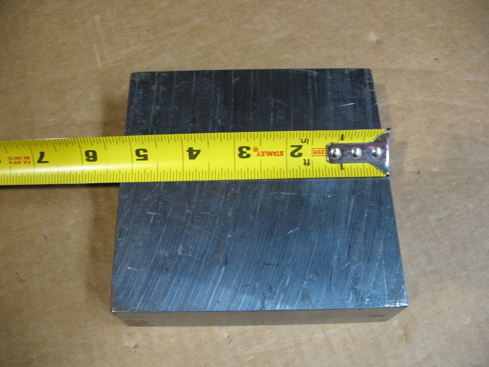 A2 Tool Steel Bar, 5″ X 5″ X 1-1/2″ Thick, Annealed Tool Steel Flat Bar Stock.