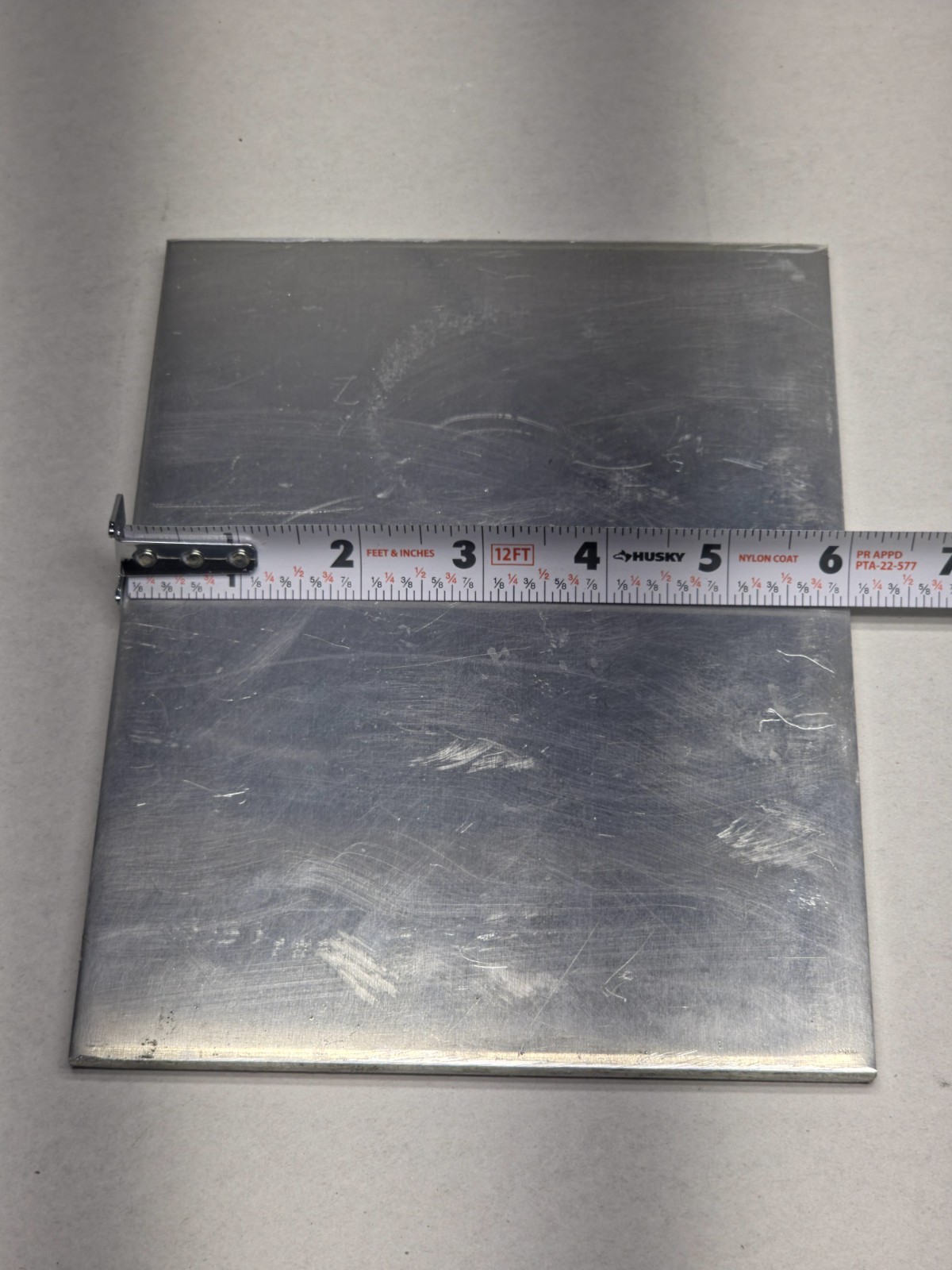 4pc 5052 Aluminum Plate 1/4″(0.25″) x 6″ x 8″ – Flat Sheet Stock – Remnant/Drops