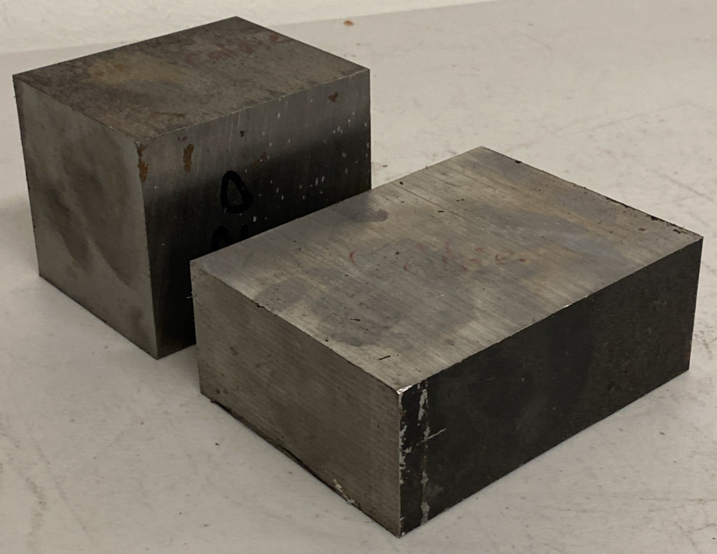 Lot 13.5 LBS Uddeholm Caldie Tool Steel Stock Rectangle Block Alloy CNC ESR