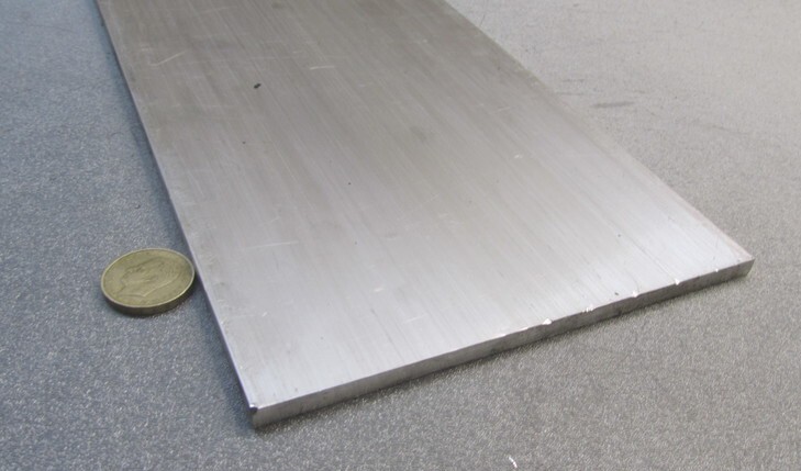 6061 T651 Aluminum Bar, 1/4″ (.250″) Thick x 5.0″ Wide x 60″ Length