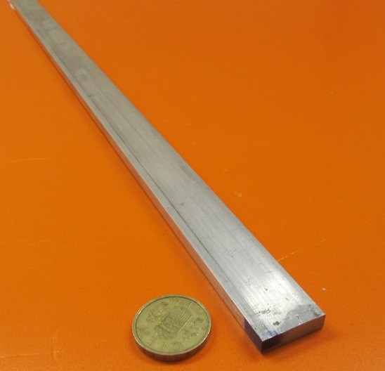 6061 T651 Aluminum Bar, 1/4″ (.250″) Thick x 3/4″ Wide x 60″ Length