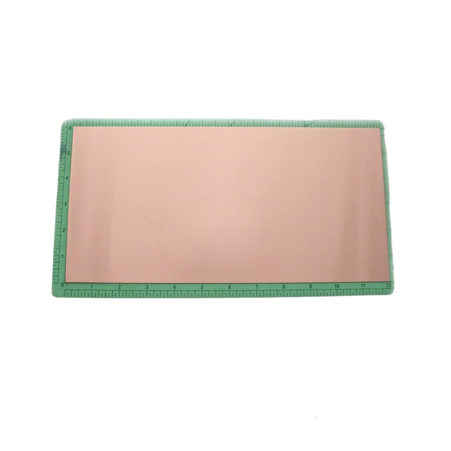 99.9% Pure Copper Blank Sheet 34 Gauge, Dead Soft 6X12 Inches by | 1Pc, Thickne