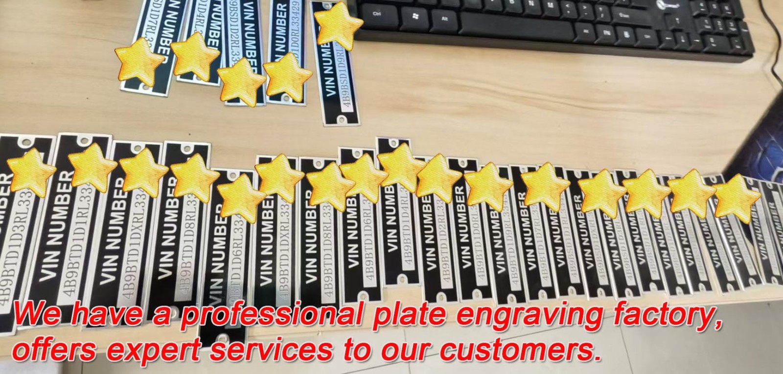 Blank Aluminum ID Plates – Metal Serial Number Tags, Equipment Data & Compliance