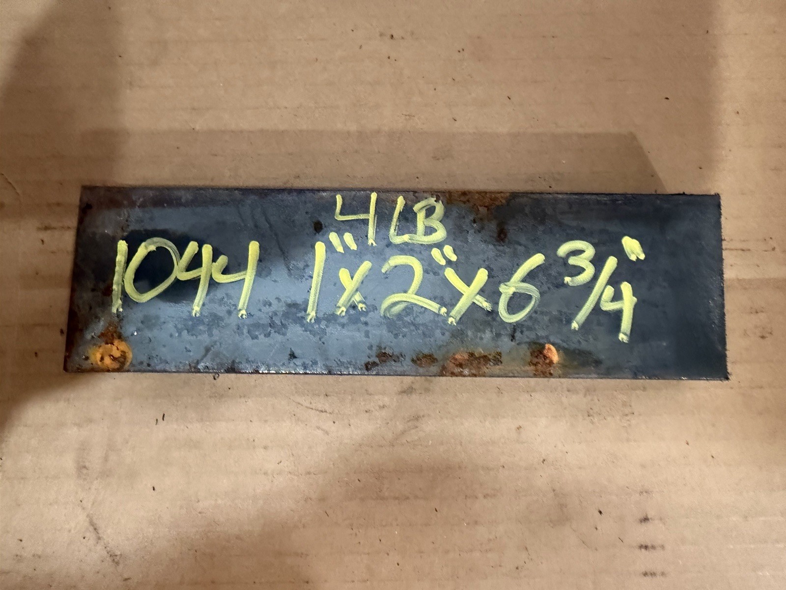 1″ x 2″ x 6 3/4” 1044 HR Steel Flat Bar | Rectangular 1044 Hot Rolled Flat