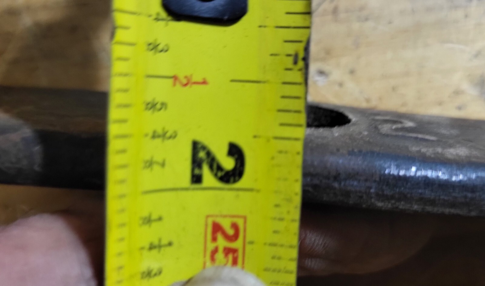 1/4″ x 1 1/4″ Steel Flat Bar x 7 3/8″ Hot Rolled Steel Spacer – New Old Stock
