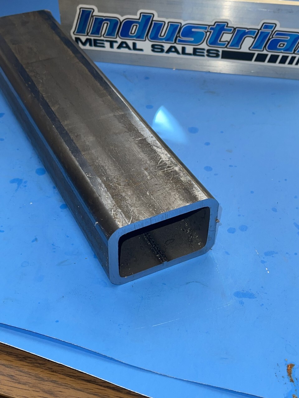 2″ x 3″ x 12″-Long x 1/8″ Wall Steel Rectangle Tube — 2″ x 3″ x .125 Box Tube