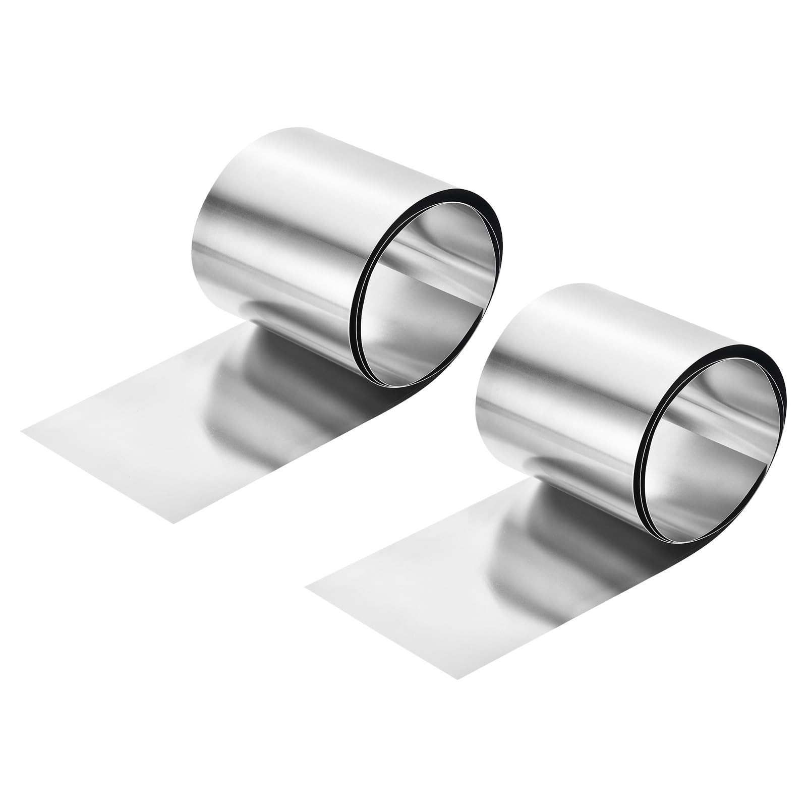 uxcell Pure Nickel Sheet 0.002″ x 3.94″ x 39.4″ High Purity 99.6%