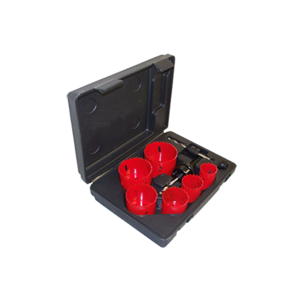 9 PC BI METAL Hole Saw Cutter Sheet Alloy Wood Plastic 1-1/4 to 2-1/2″