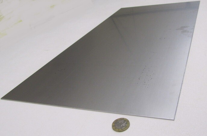 410 Stainless Steel Sheet, .060″ Thick x 12″ Wide x 24″ Length, 1 Unit