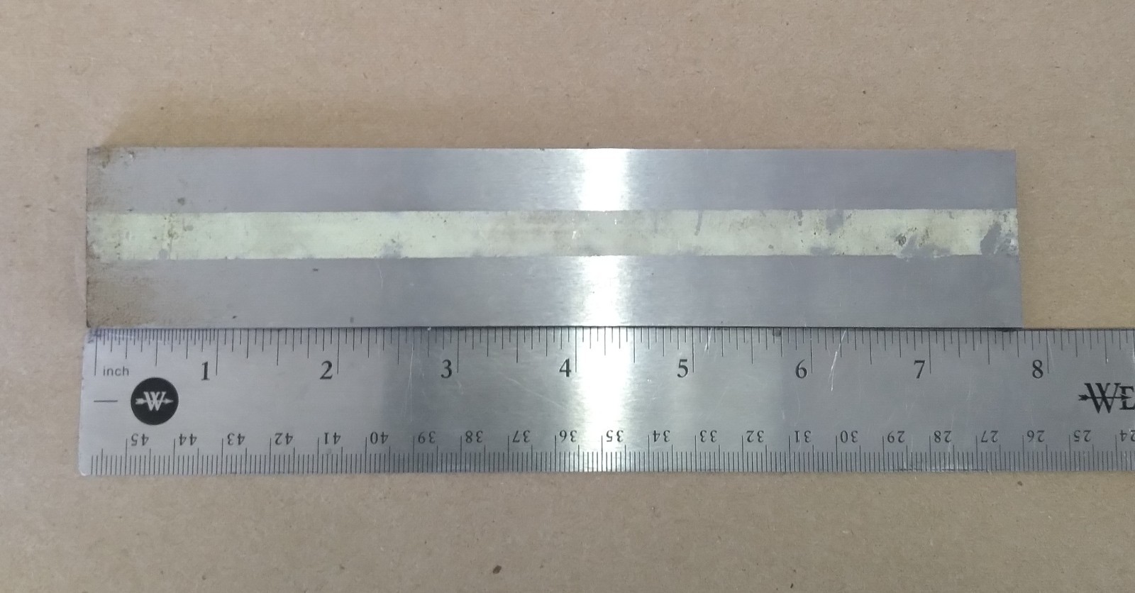 TOOL STEEL SHEET 15/64″ x 1-1/2″ X 7-3/4″ FLAT GROUND STEEL OIL HARDENING