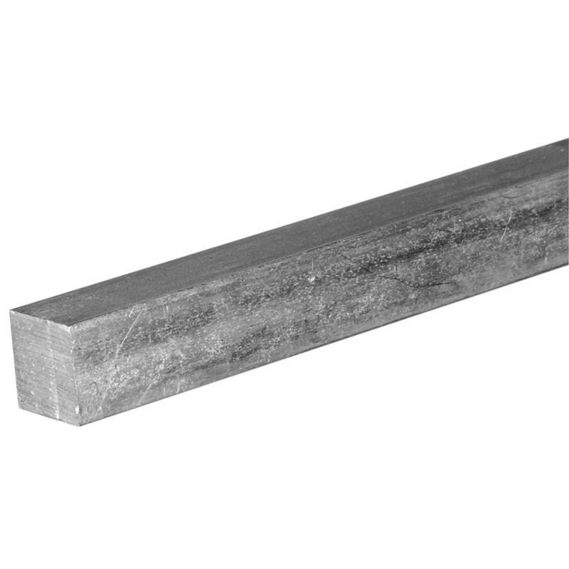 Boltmaster 11172 Zinc Plated Steel Square Key Stock 1/8 x 12 in. (Pack of 10)