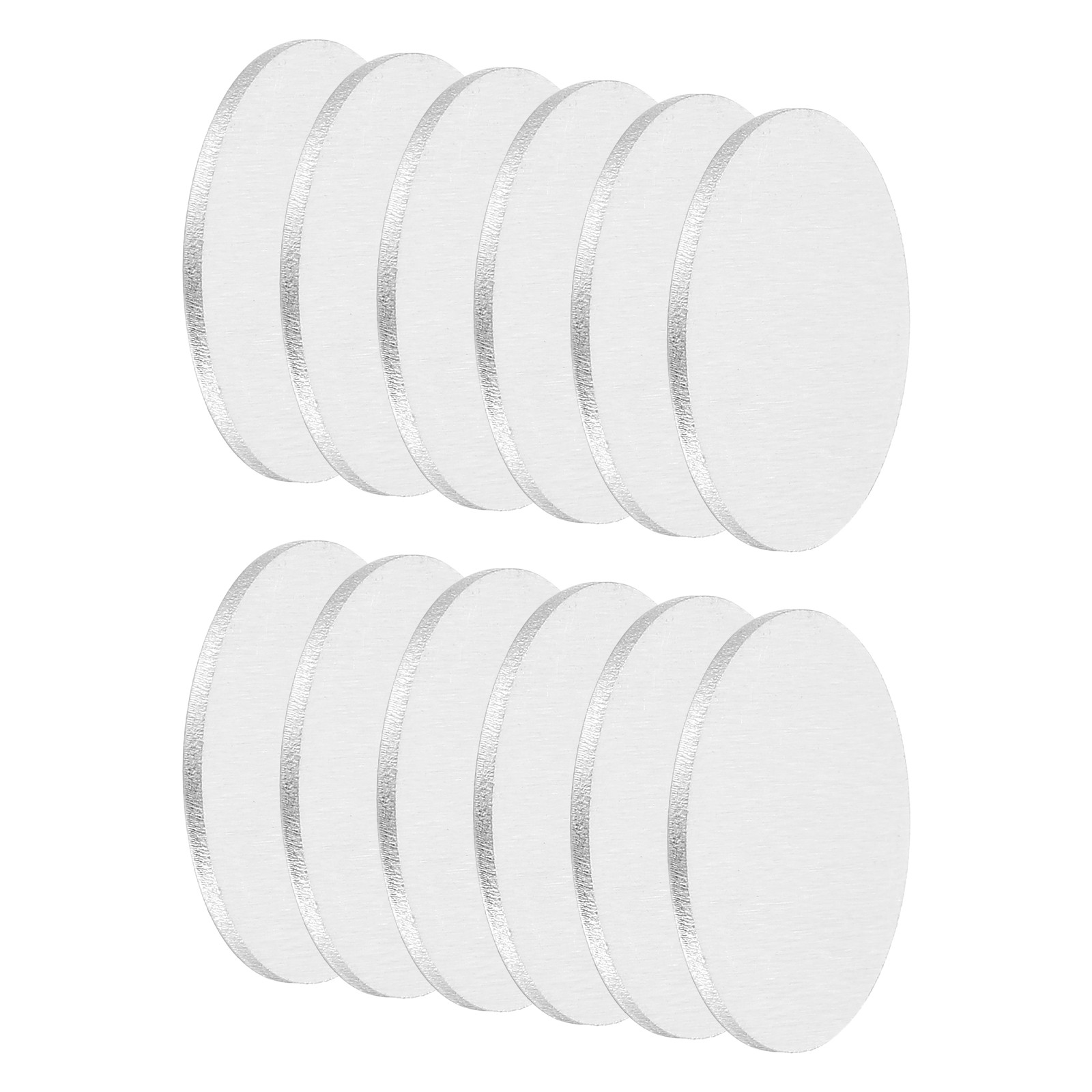 24Pcs Aluminum Disc, 1″(25.4mm) Dia 0.04″(1mm) Thick Round 1060 Aluminum Sheets