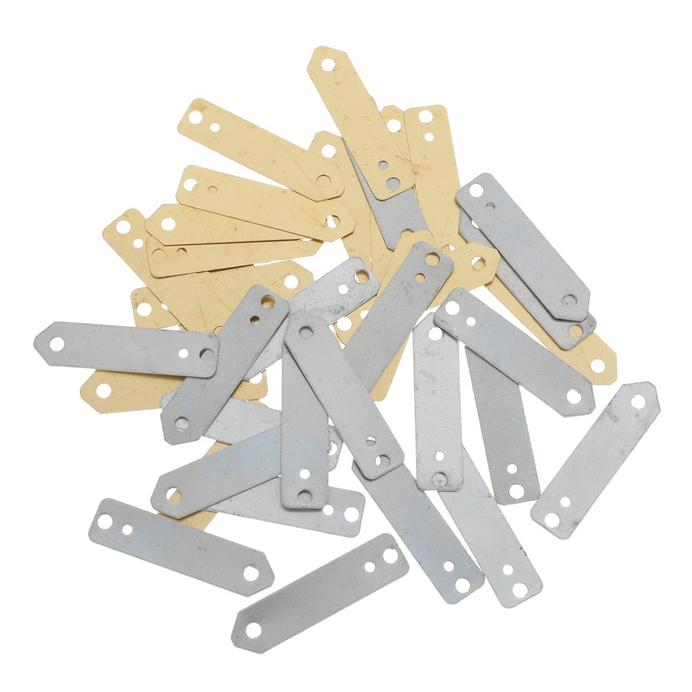40Pcs Durable Copper Zinc Electrode Strips Educational Battery Experiment Set