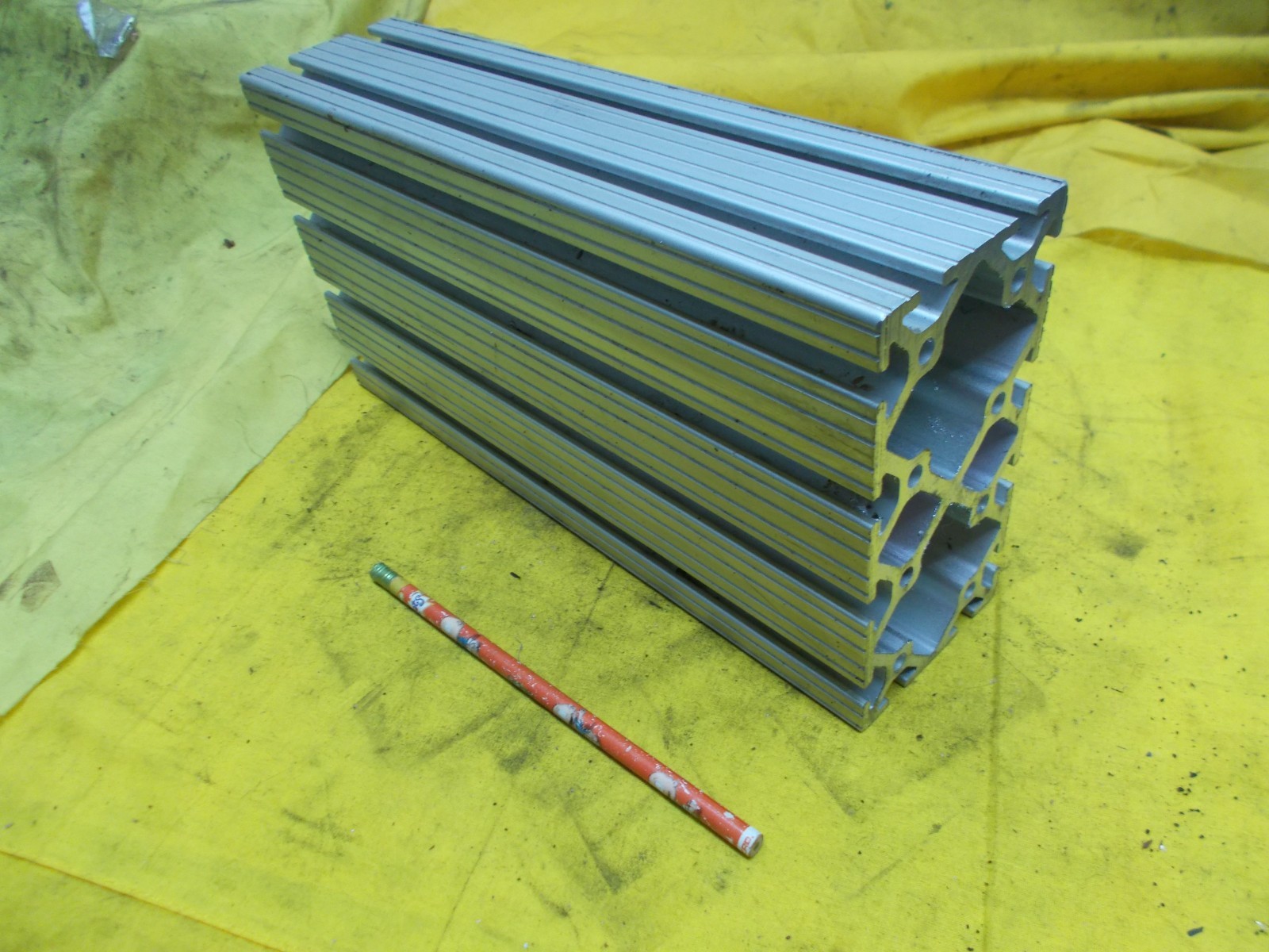 3″ x 6″ x 12″ T-SLOTTED ALUMINUM EXTRUSION t slot fixture plate set up block