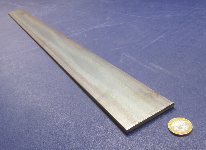5160 Spring Steel (Knife, Blade) Bar .214″ (+/-.006″) Thick x 2 1/2″ Wide x 36″