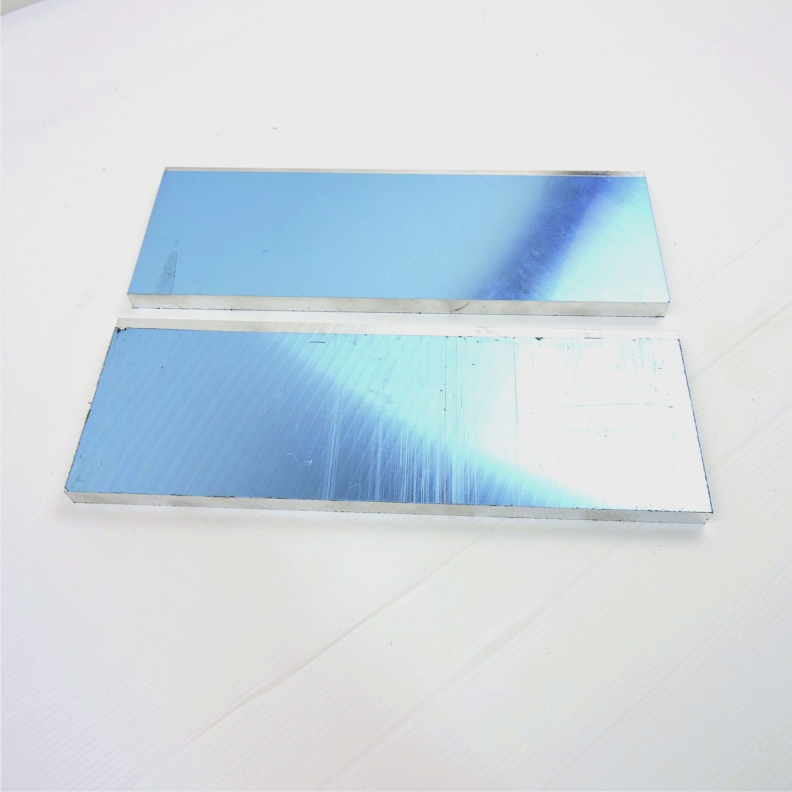 .5″ thick 1/2 Precision CAST Aluminum PLATE 4.25″ x 13.625″ Long QTY 2 sku157120