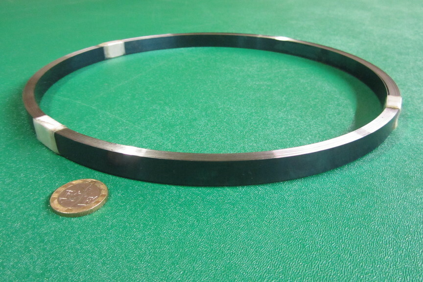 1095 Hard Blue Tempered Spring Steel Shim .012″ Thick x .500″ Wide x 300″ Long