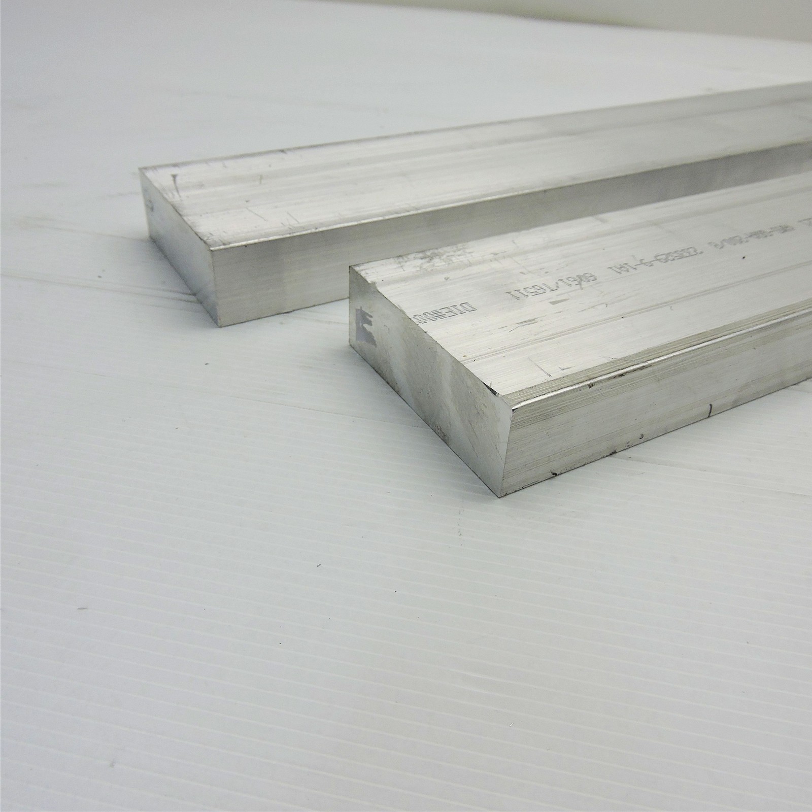 1″ x 3″ Aluminum 6061 FLAT BAR 12.375″ Long new mill stock QTY 2 sku M412