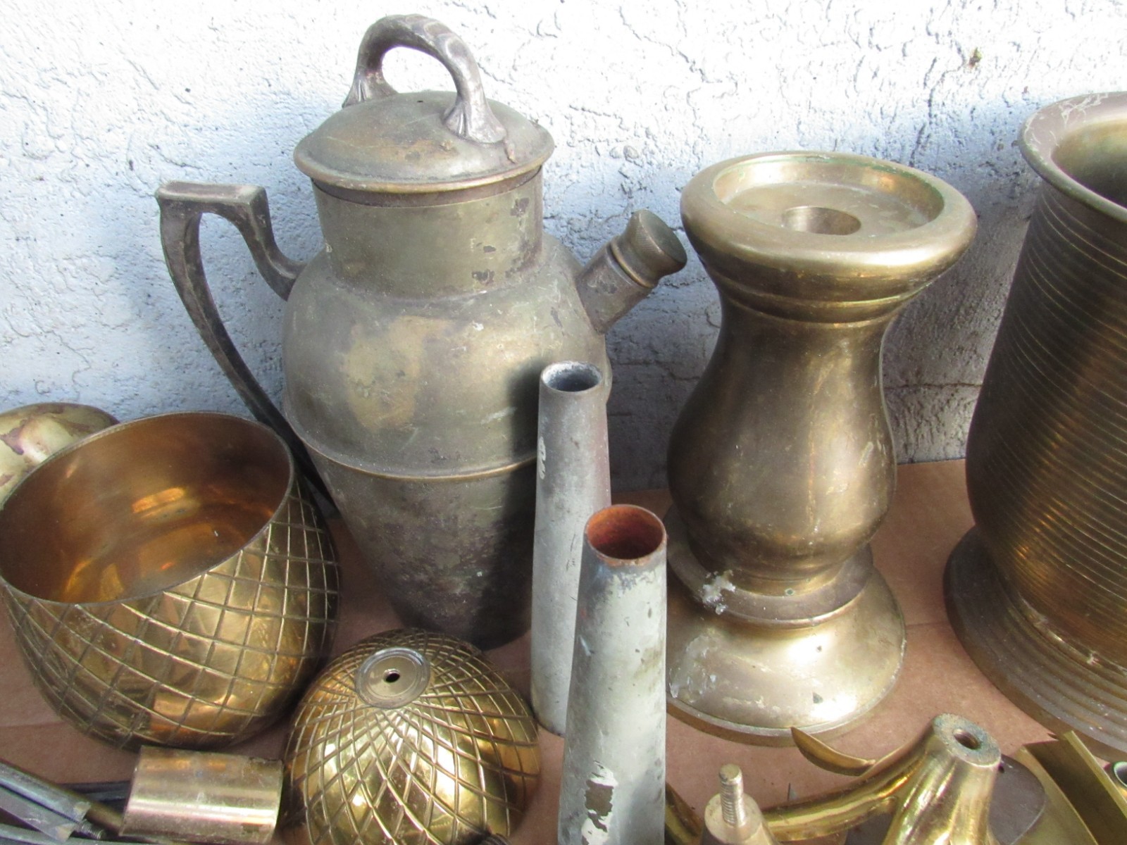 Scrap Brass 26 LBS Metal Recovery CASTING SCULPTURE ABSTRACT Recovery Recycle