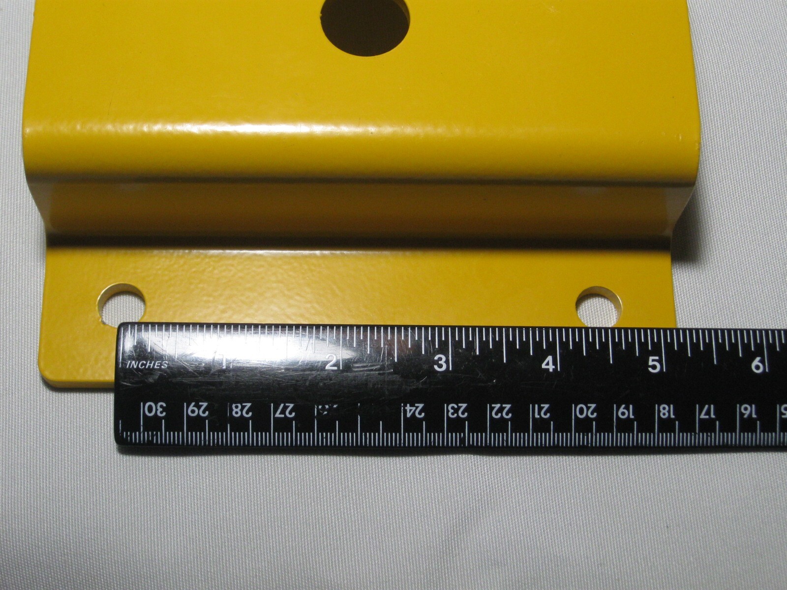 3/16″ Steel Hat Channel Form 6″x6″x1-1/2″ Equipment Mounting Base Plate Yellow