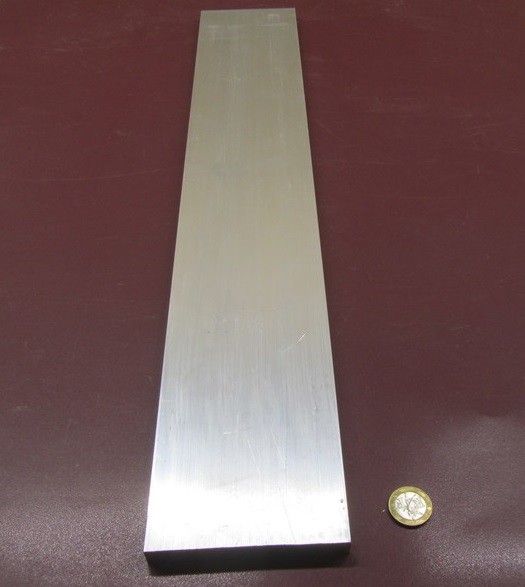 2024 T351 Aluminum Bar, 1/2″ (.500″) Thick x 4.0″ Wide x 24″ Length