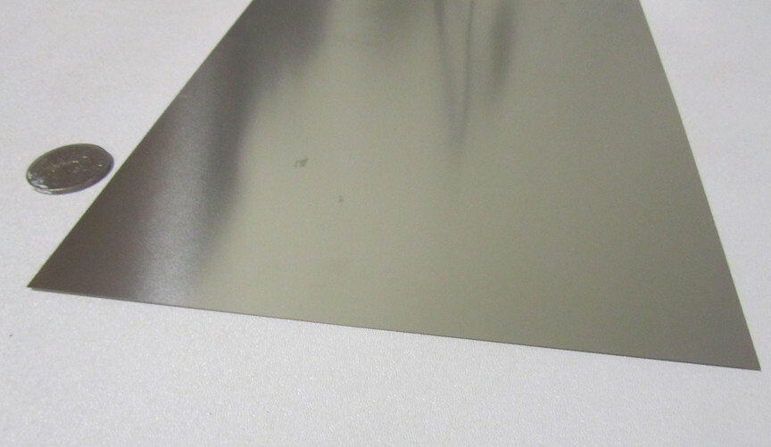 301 Stainless Steel Sheet Shim, .008″ (+/-.0004″) x 8.0″ x 12″