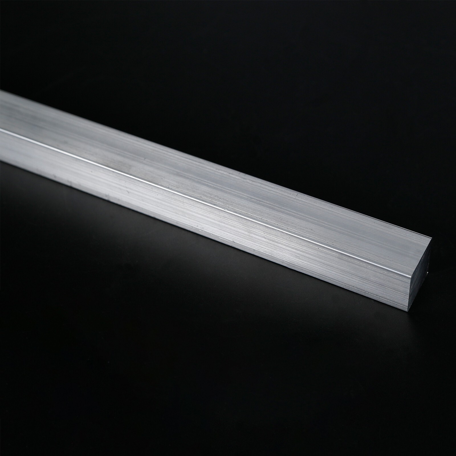 1pcs 6061 Aluminum Al Alloy Shiny Polished Plate Sheet 25mm * 25mm * 300mm