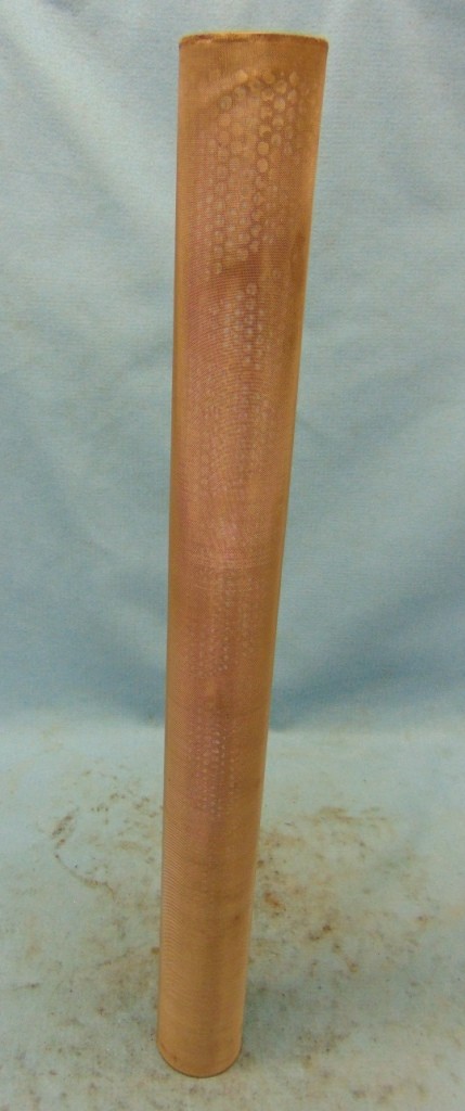 SANICLEAN 316L SS PERF. IN LINE STRAINER 31-1/4″ L X 3″ DIA. 1/4″ HOLES W/MESH