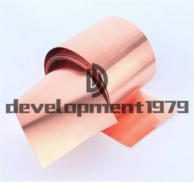 1pcs 99.9% Pure Copper 0.15 x 200 x 1000 mm New Cu Metal Sheet Foil