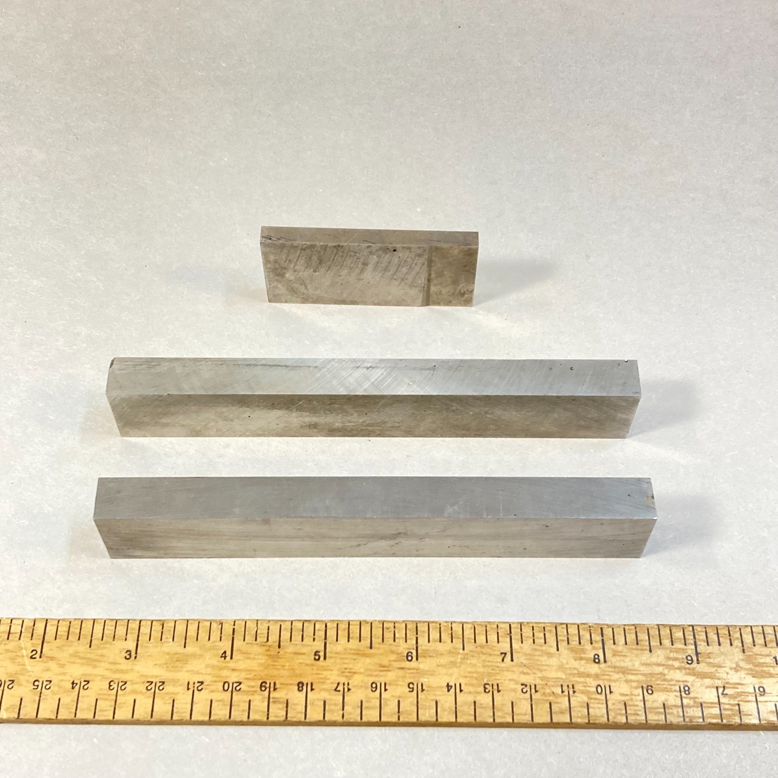 Machinist Steel Blanks Set Up Blocks 3 Pc Largest 6-1/16″ x 1″ x 1/2″