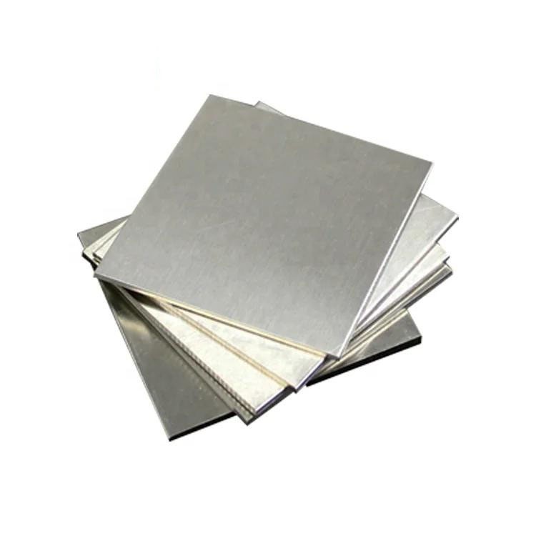 1x100x100mm 99.9% High Purity N6 Nickel Plate Electroplating Anode Custom Sizes