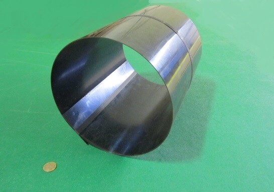 Blue Tempered Spring Steel Shim (1/32″) 0.032″ x 12.375″ x 60″ Length