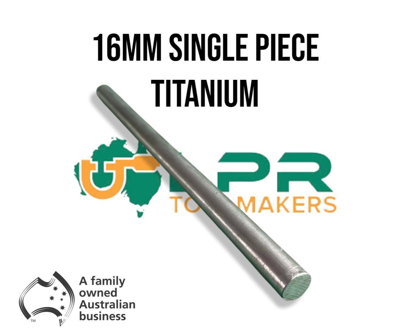 Titanium g2 bright ground finish Round Bar 300mm long 12-16-20-25mm you pick