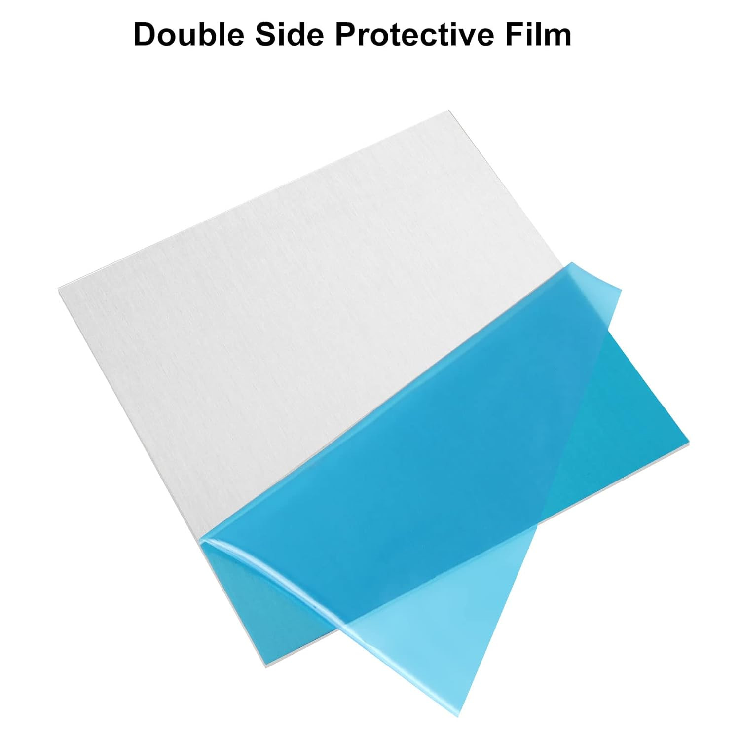 4 Pack 6061 T6 Aluminum Sheet Metal 6 X 6 X 1/8 Inch Flat Plain Aluminum Plate C