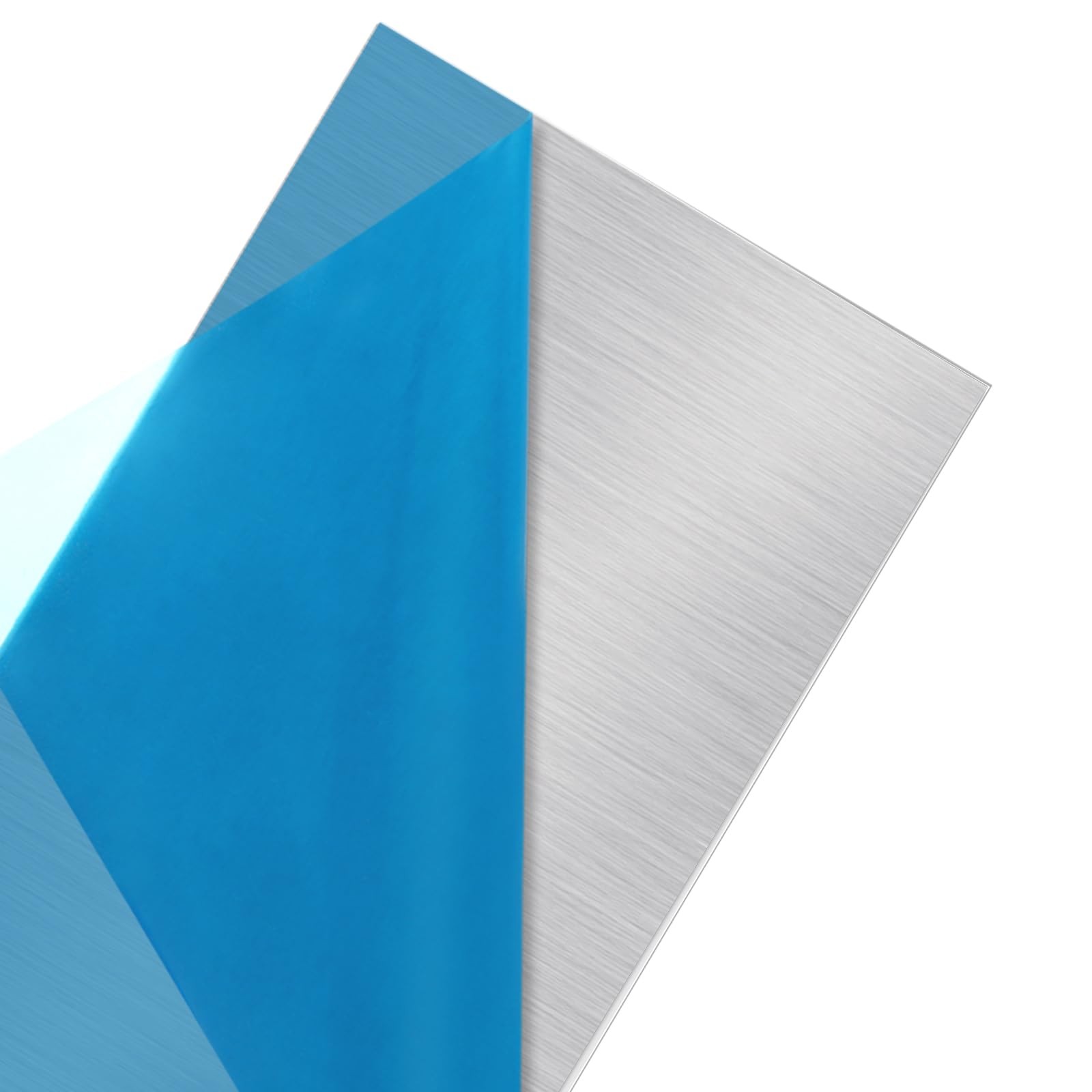 2 Pcs 6061 T6 Flat Plain Aluminium Metal Sheet Plate Panel 12x6x3/16 Inch