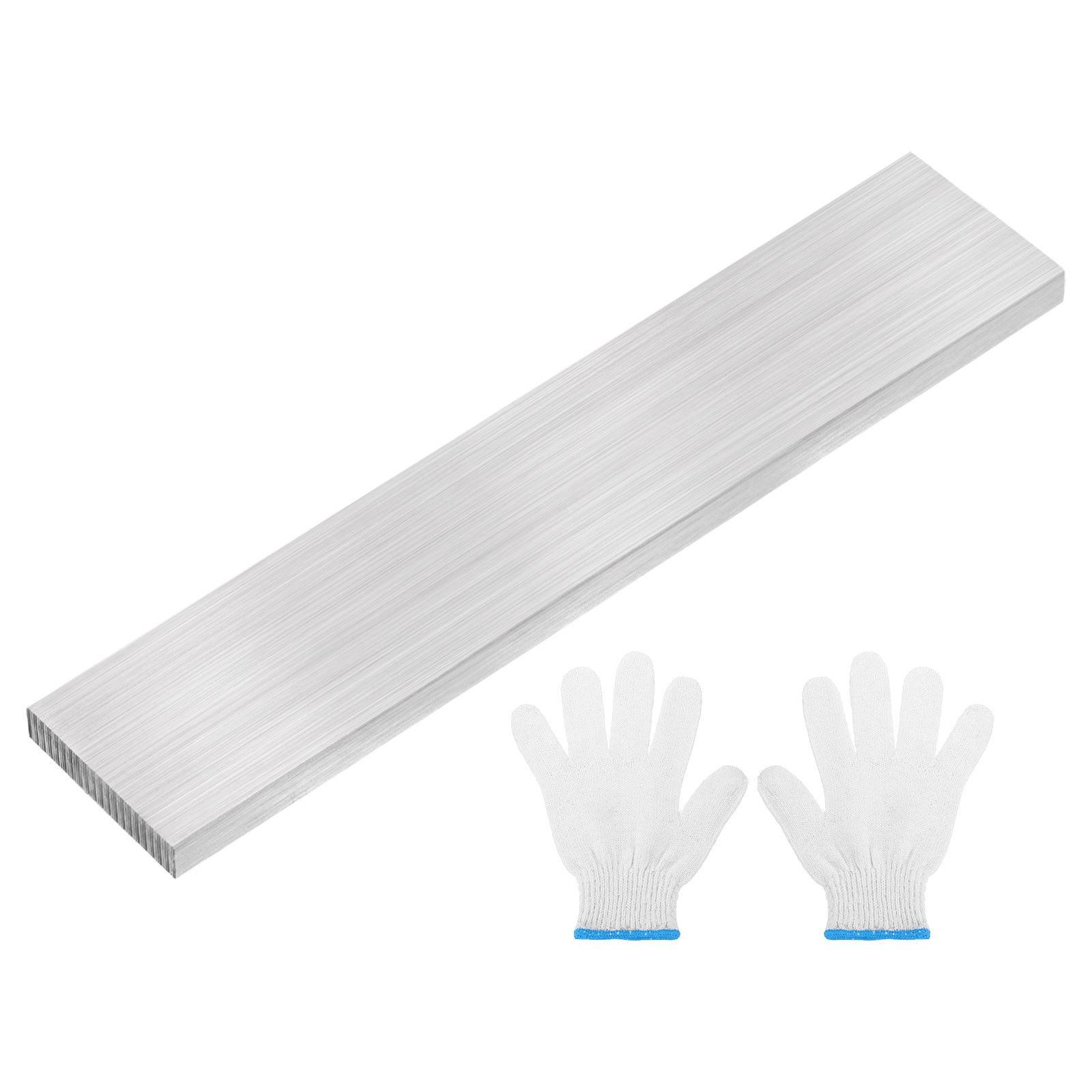 304 Stainless Steel Flat Bar 5/16″ x 1-9/16″ x 8″ Trim Strips Sheet