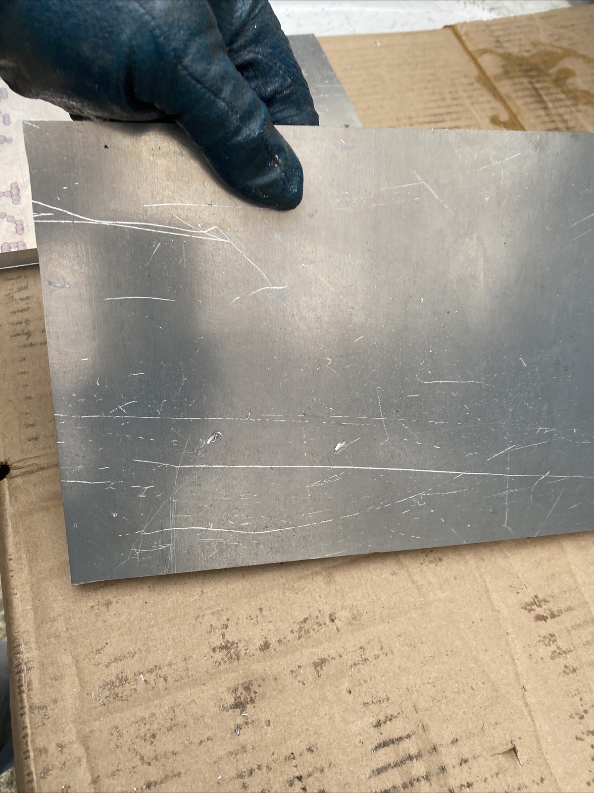 Aluminum plate 6061-T651 1/2” X 10-3/8” X 7-3/8″ Amag Rolling Made In USA
