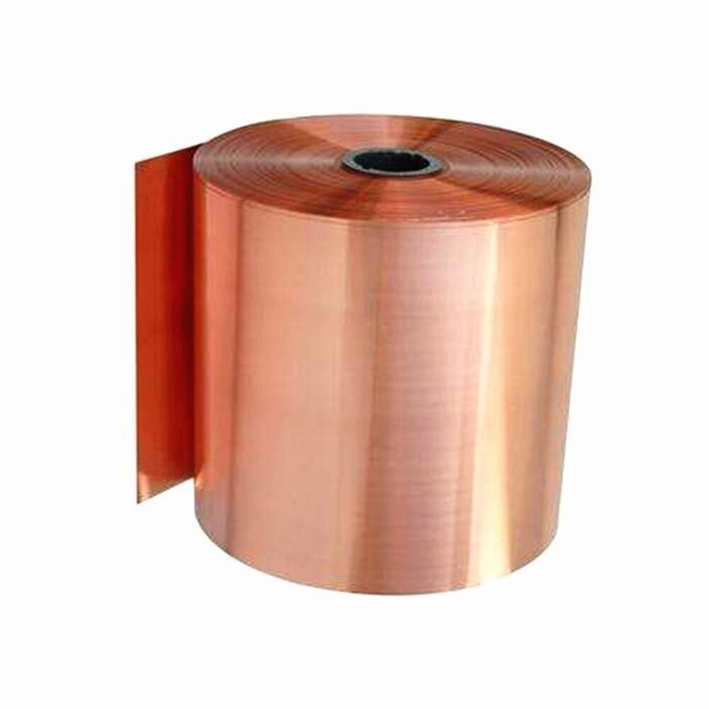 0.02-0.05mm Thick Size 0.1x1m Metal Copper Sheet Plate Guillotine Cut Material