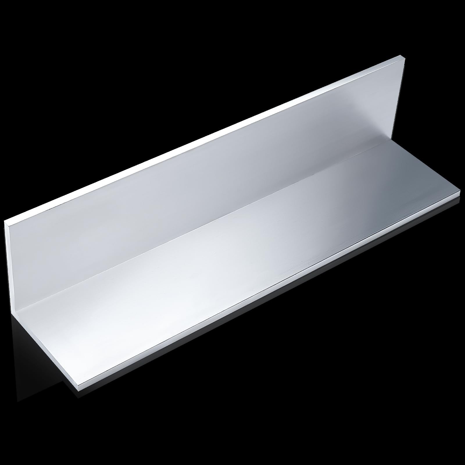 “13 Inch Aluminum Angle 6061 – 3×3 Inch, 1/4 Inch Thick L Channel Mill Stock”
