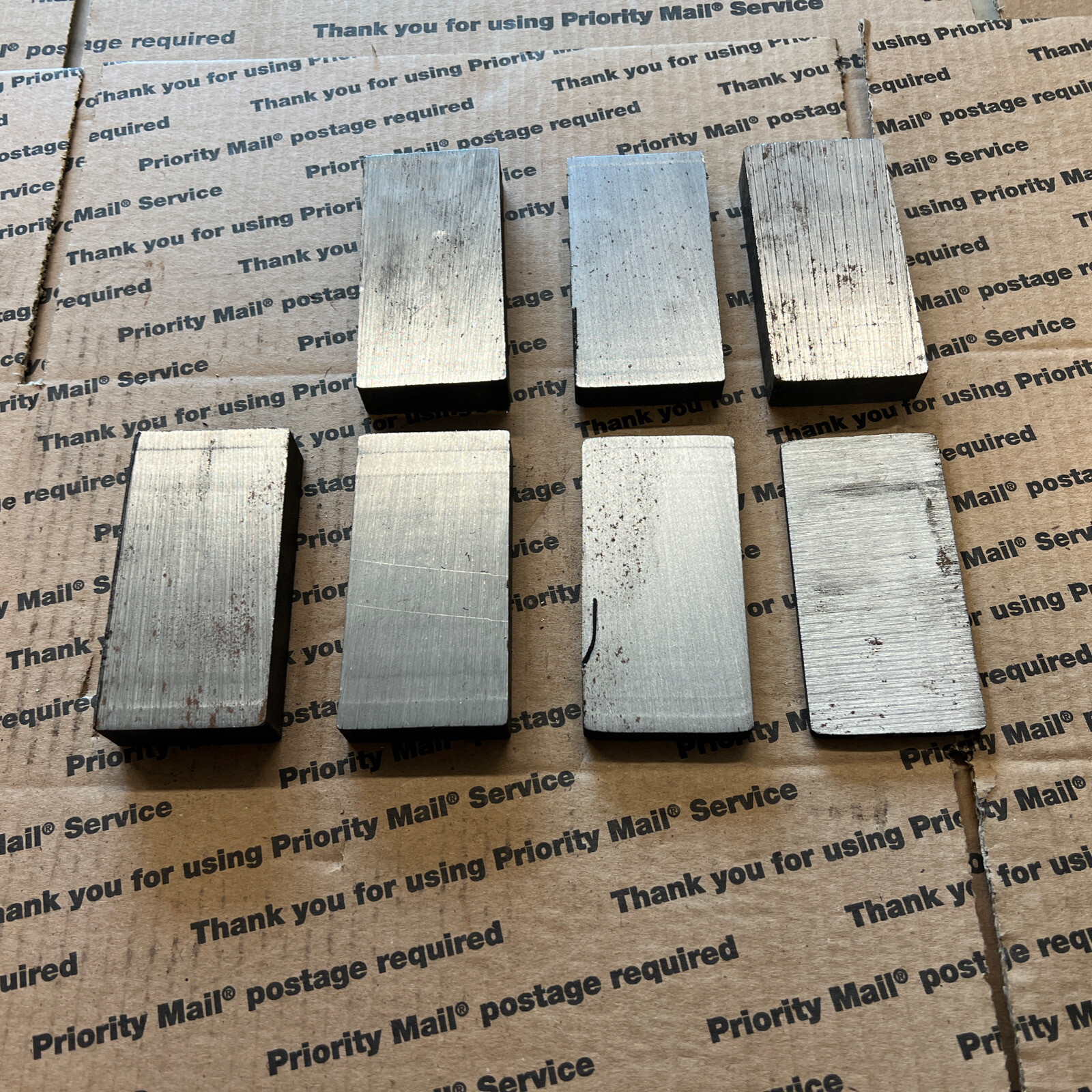 2 X 4 THICK Flat Steel Bars Blacksmithing Billets Spacers Shims Blocks #4