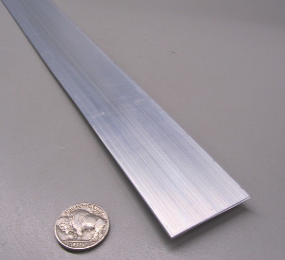 6061 T6 Aluminum Bar, 1/16″ Thick x 1 1/2″ Wide x 36″ Length, 4 Units