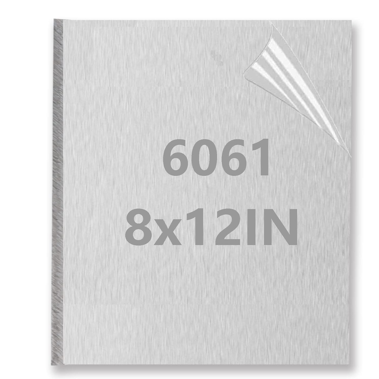 6061 Aluminum Sheet Metal 8 x 12 x 1/4 Inch, Heavy Duty Aluminum Sheets Plate…