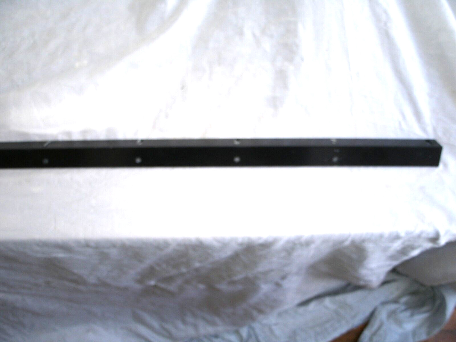 1″ X 1″ X 1/8″ Thick Aluminum Angle, Pre-drilled and Anodized, 31 5/8″ Long