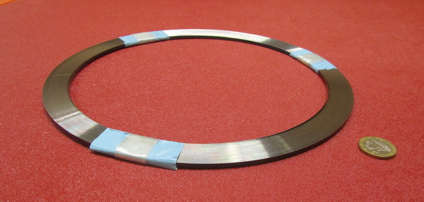1095 Hard Blue Tempered Spring Steel Shim .015″ Thick x .125″ Wide x 1200″ Long