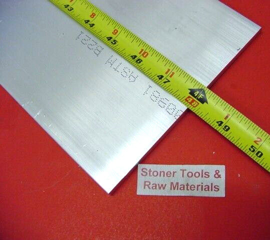 5/8″ X 6″ ALUMINUM 6061 FLAT BAR 48″ long Solid Extruded T6511 Mill Stock New