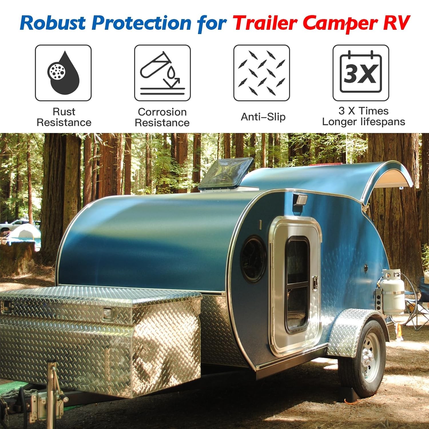 0.04″ Thick Aluminum Diamond Plate Sheet 3003 48″ x 94.5″ -Trailer, RV, Garages